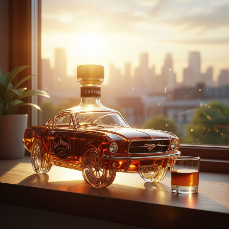 Décanteur de Whisky - Édition Mustang