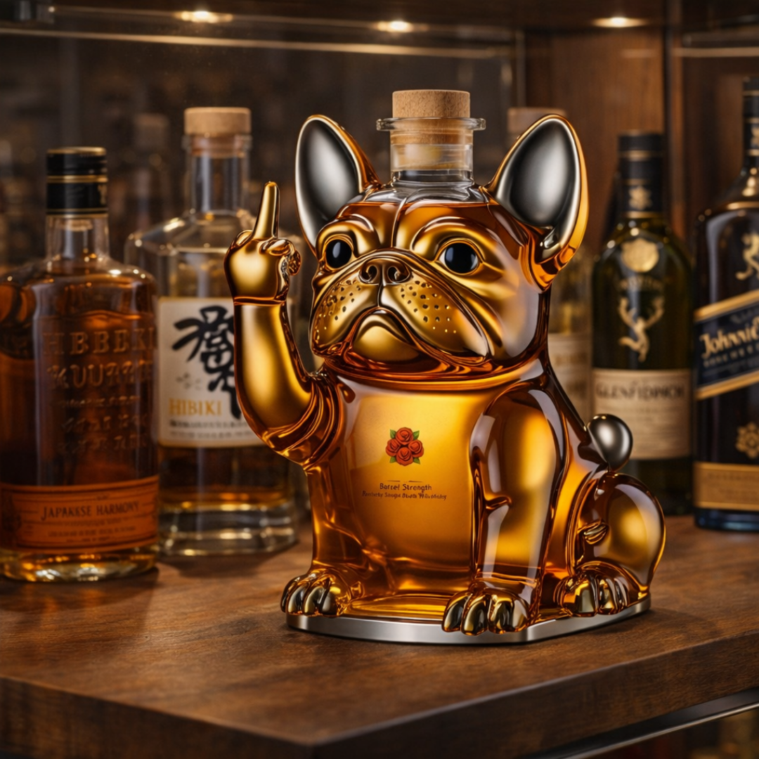 Décanteur de Whisky - Édition Chiens