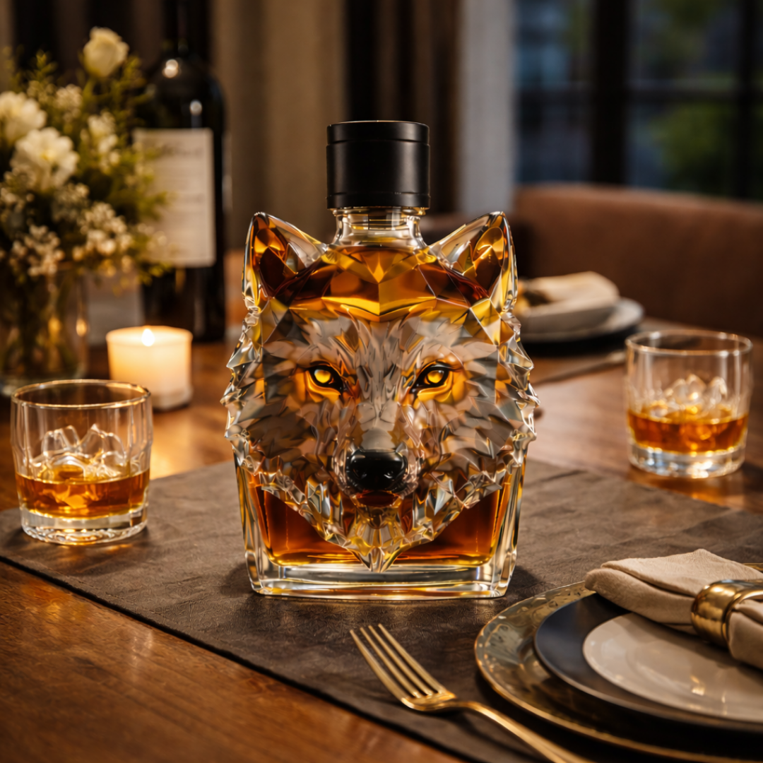 Décanteur de Whisky - Édition Loup