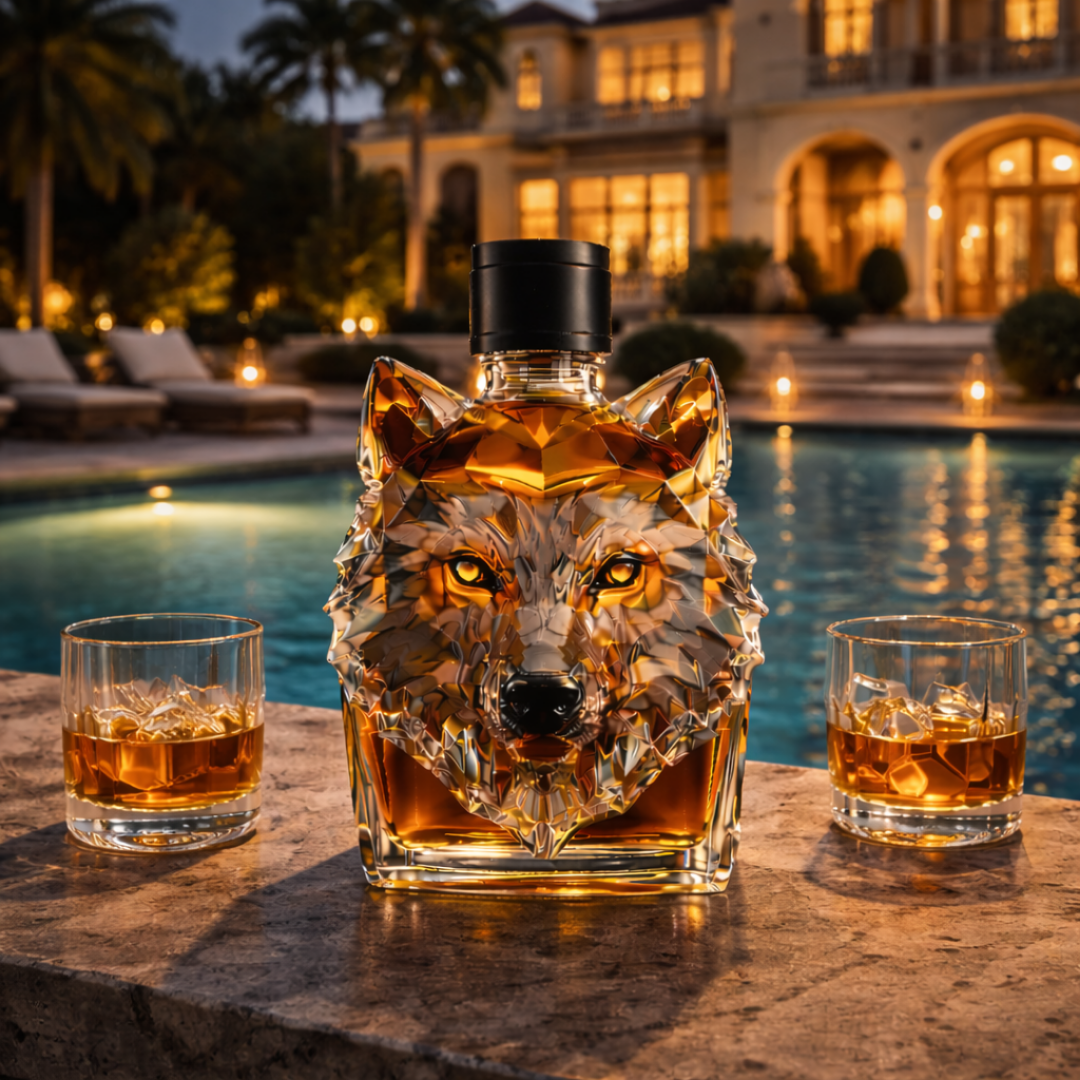 Décanteur de Whisky - Édition Loup