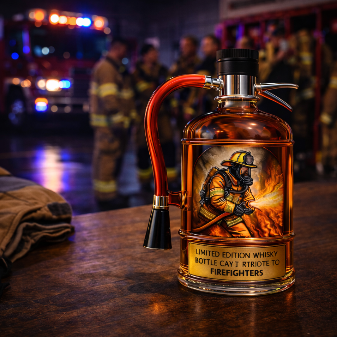 Décanteur de Whisky - Édition Extincteur