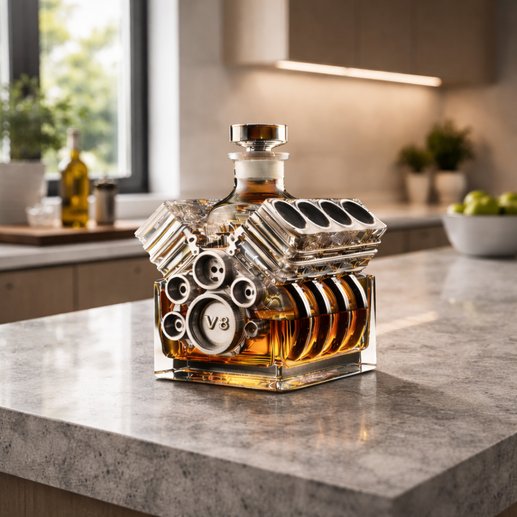 Décanteur de Whisky - Édition Moteur V8