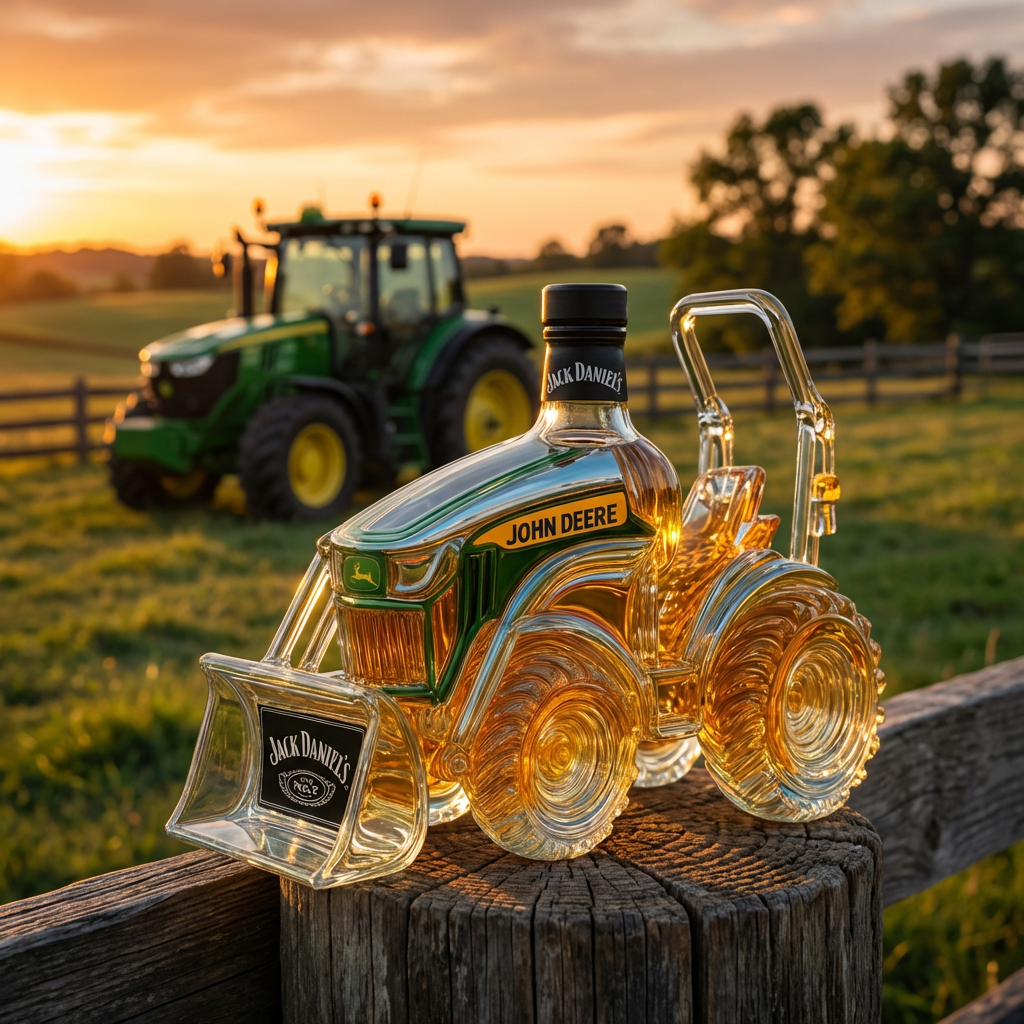 Décanter de Whisky - Édition Tracteur