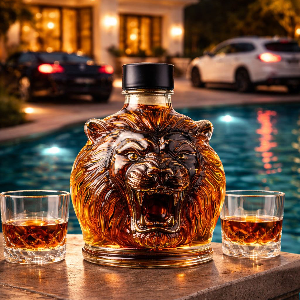 Décanter de Whisky - Édition Lion