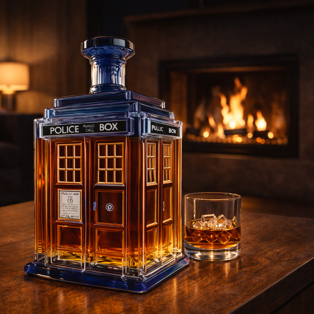 Décanteur de Whisky - Édition Boîte de Police