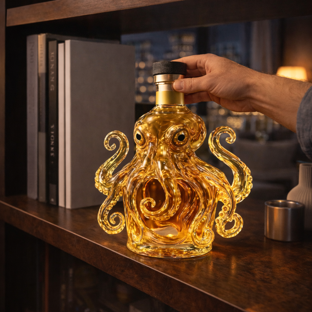 Décanteur de Whisky - Édition Pieuvre