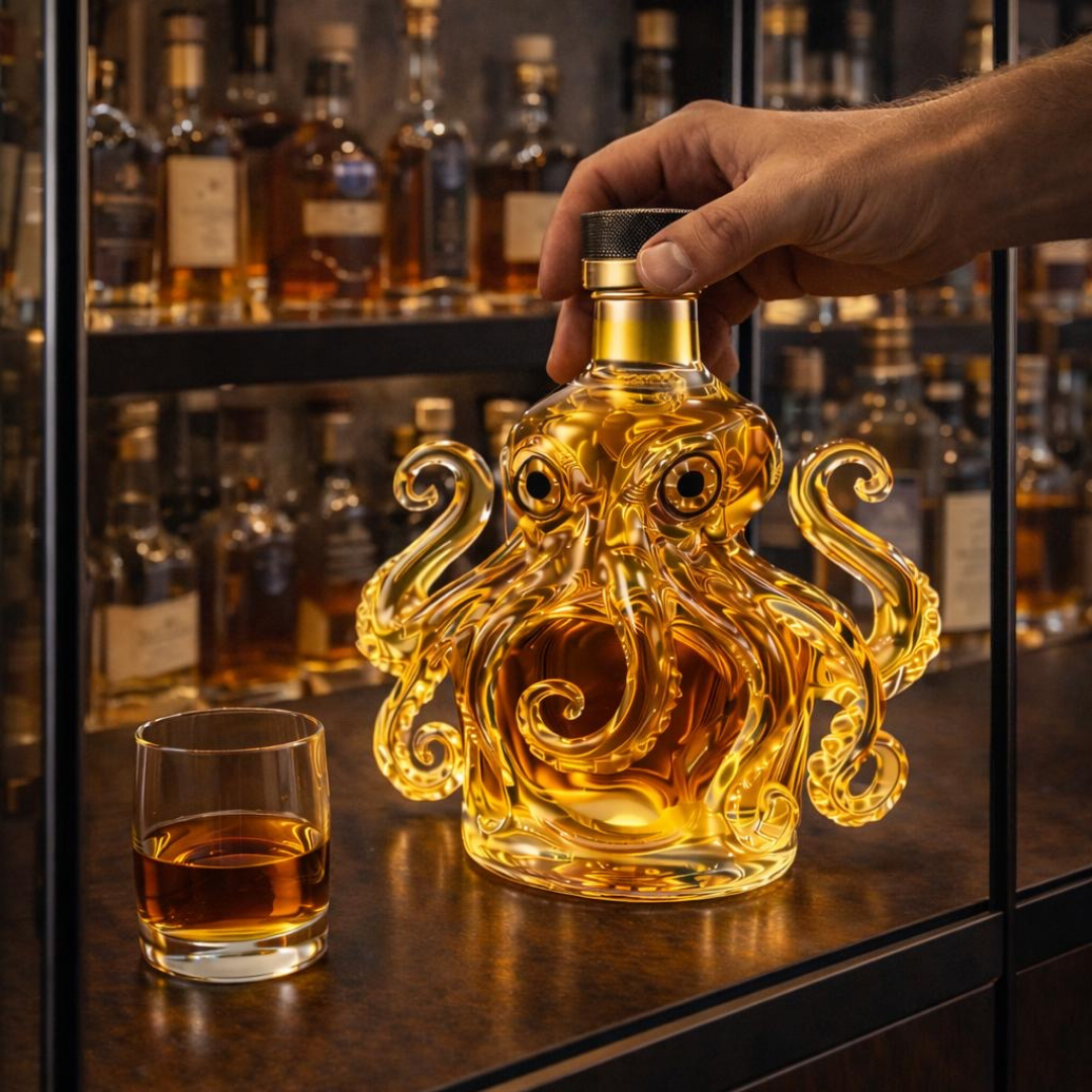 Décanteur de Whisky - Édition Pieuvre