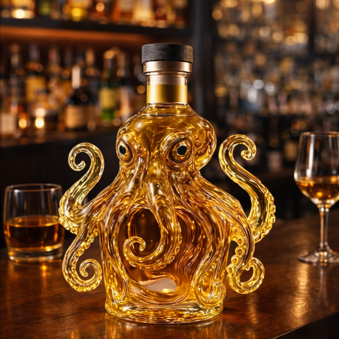 Décanteur de Whisky - Édition Pieuvre