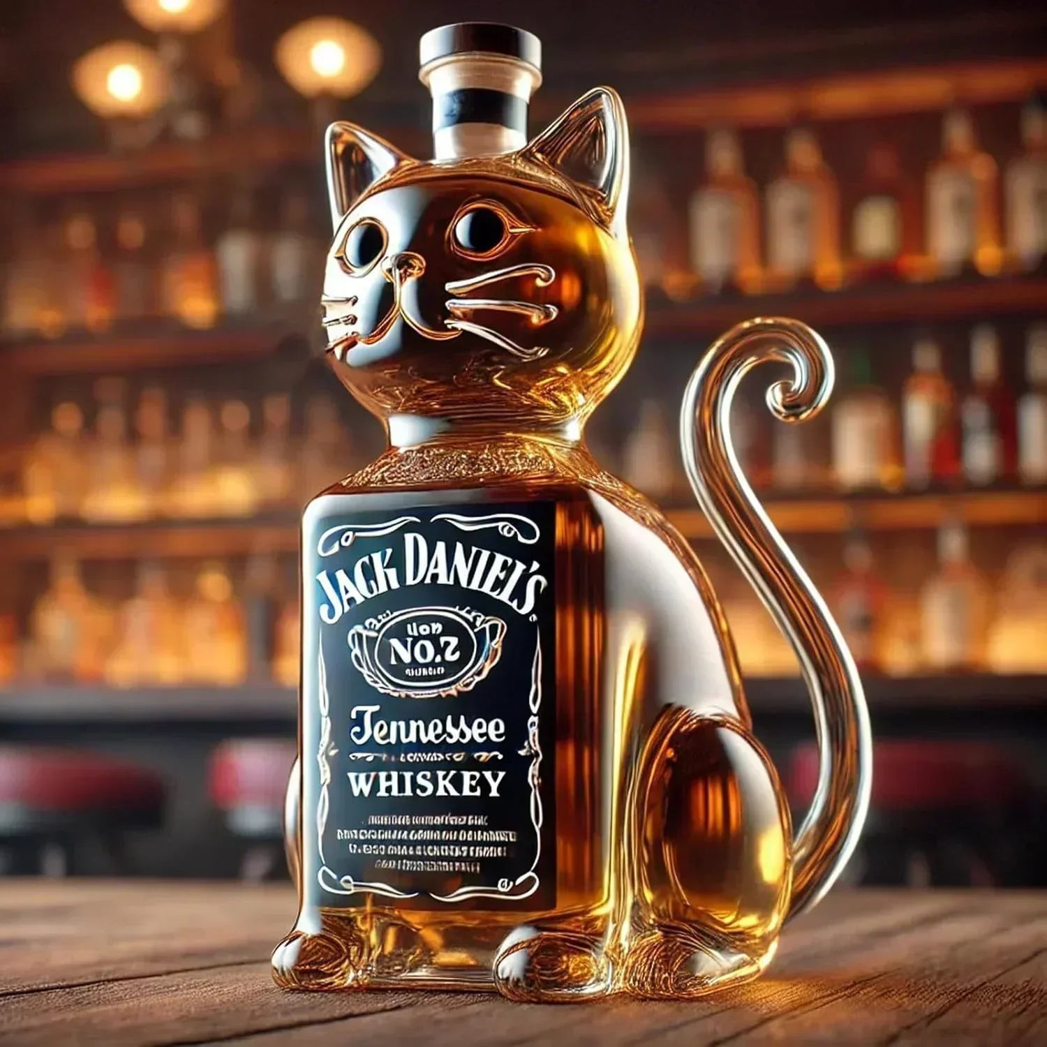 Décanteur à Whisky - Édition Chat