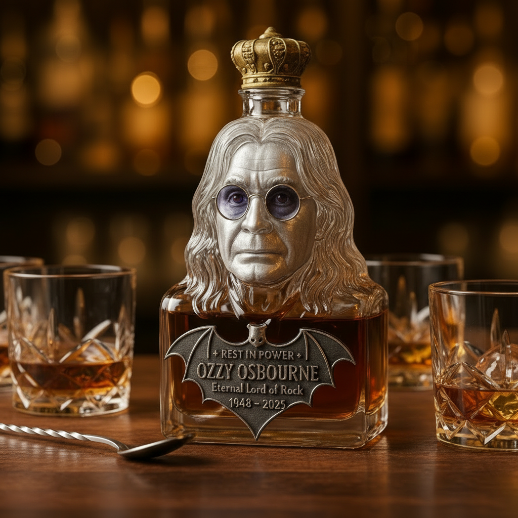 Décanteur à Whisky – Édition Hommage à Ozzy