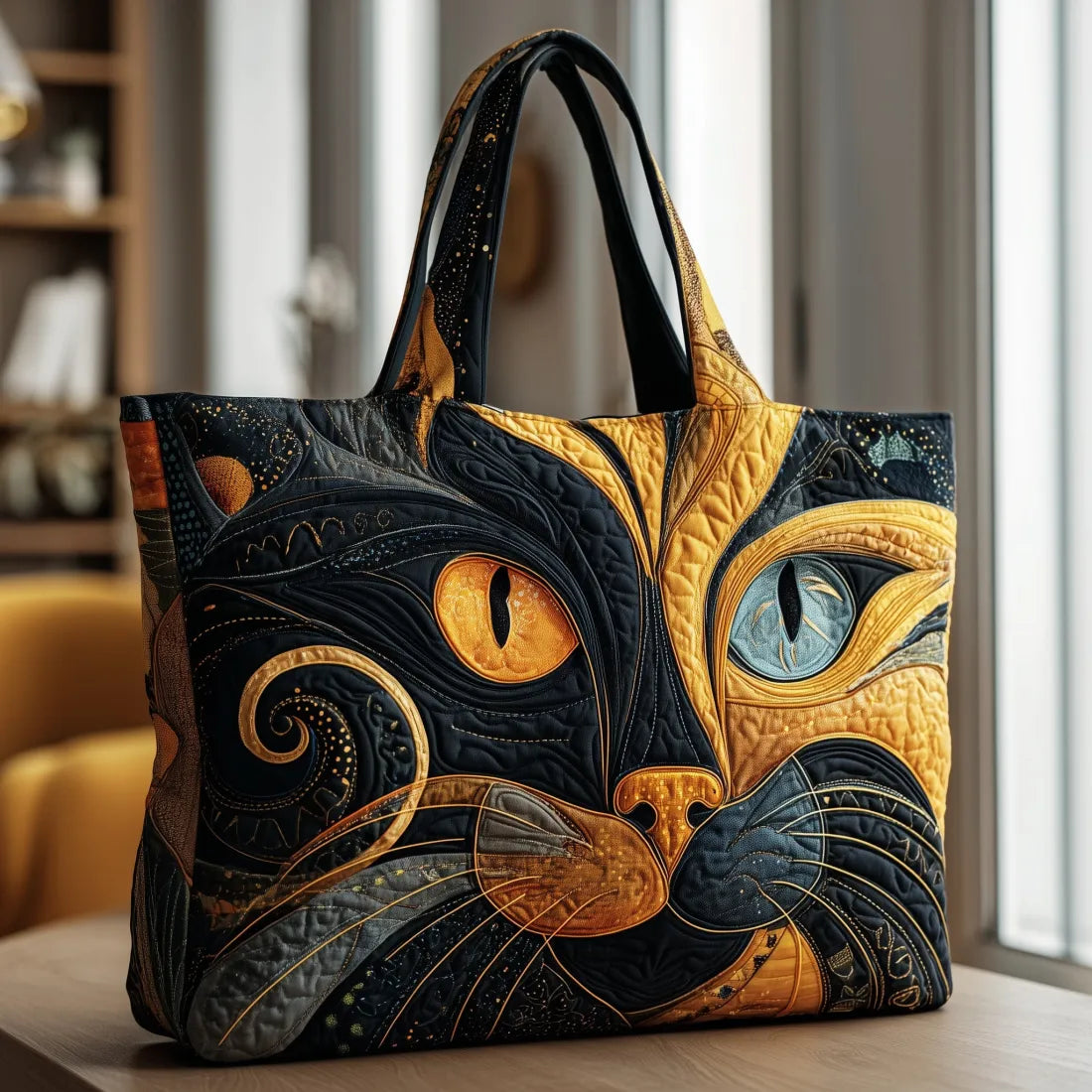 Sac fait main Chat Mystique