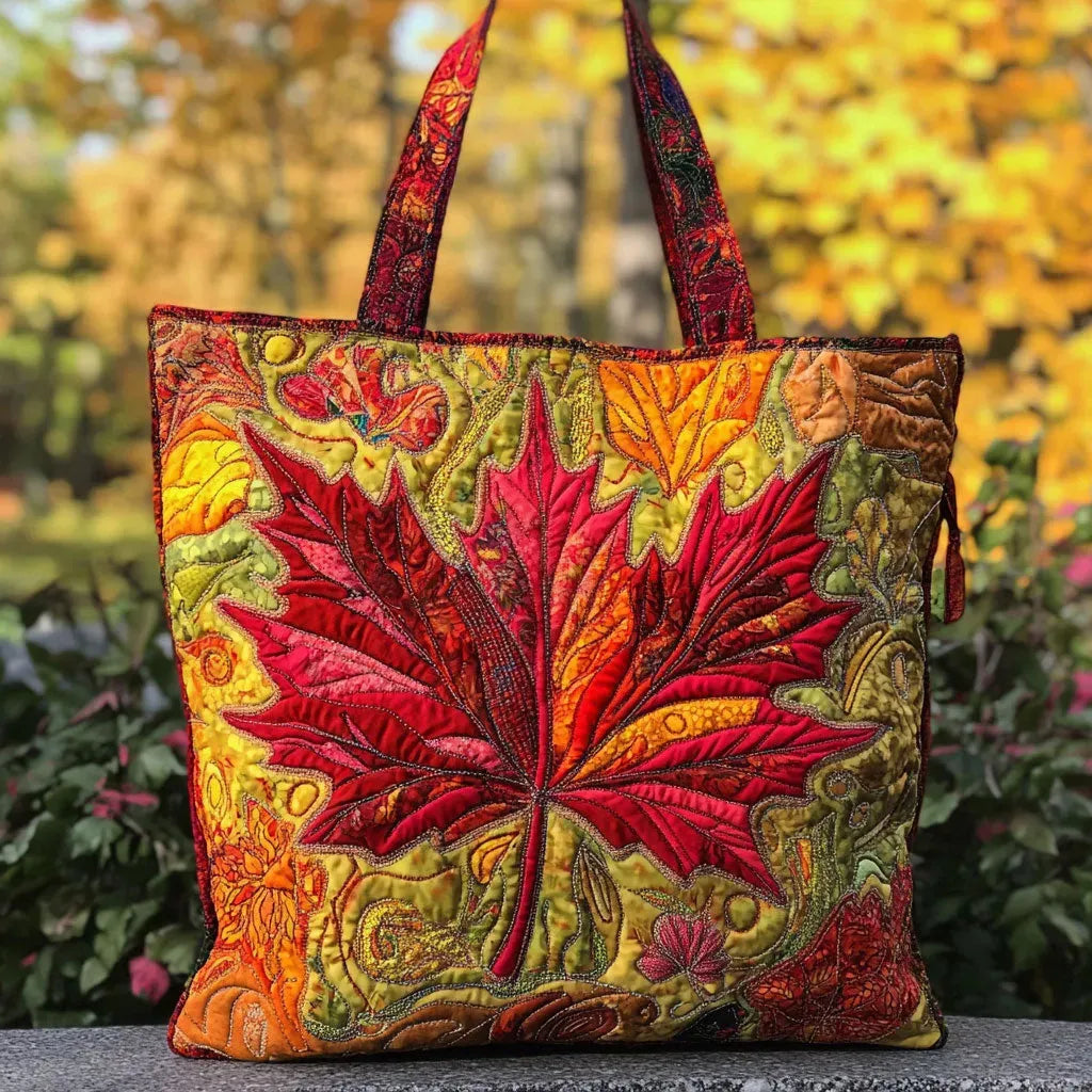 Sac fait main Érable au Coucher du Soleil