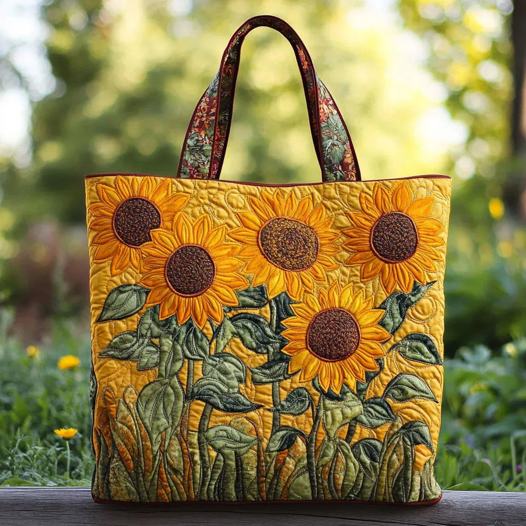 Sac fait main Tournesols