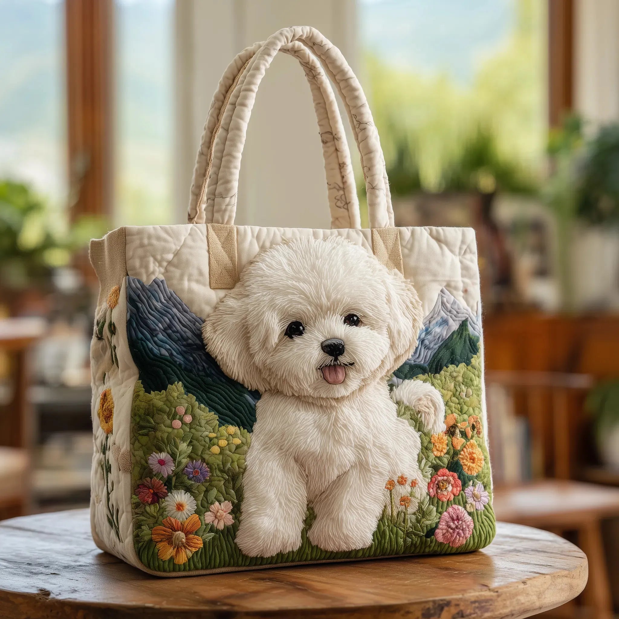 Sac fait main Chien Enchanté