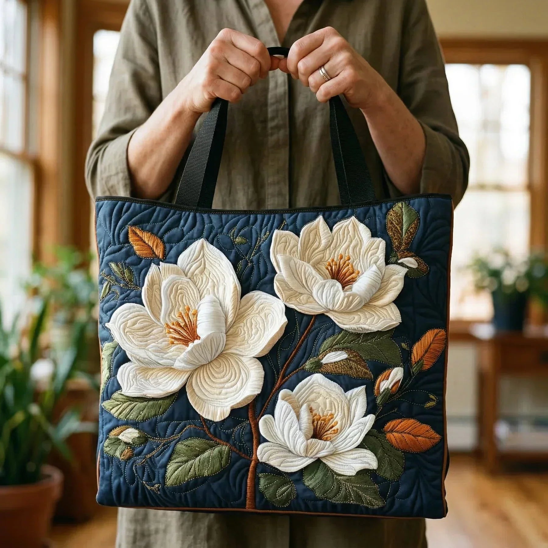 Sac fait main Magnolia Délicat