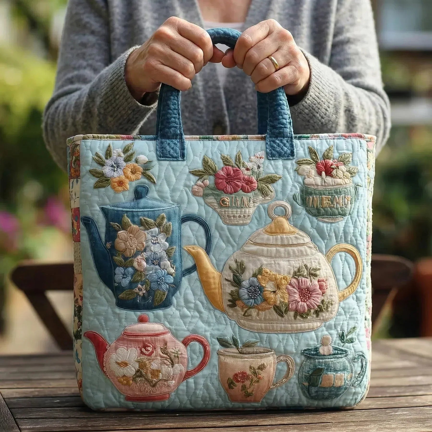 Sac fait main Motif Floral