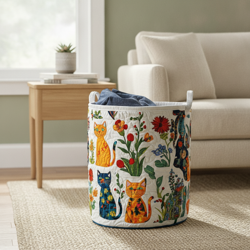 Panier à linge Knuffelkatten