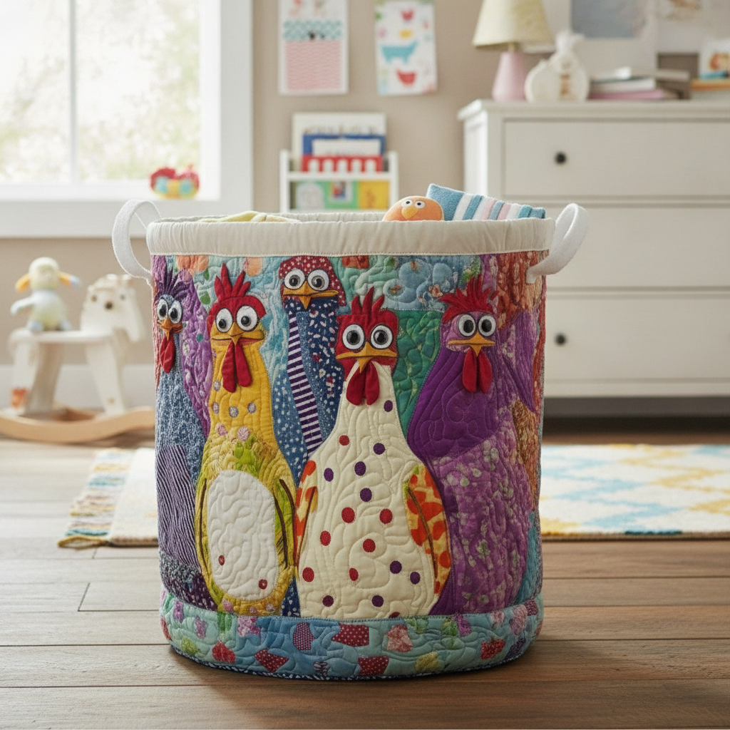 Cluck Couture Panier à Linge