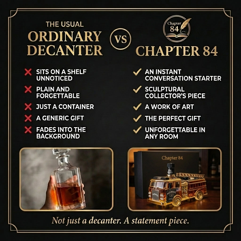 Décanteur de Whisky - Édition Pompiers