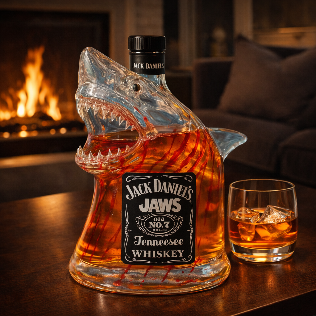 Décanteur à Whisky - Édition Requin