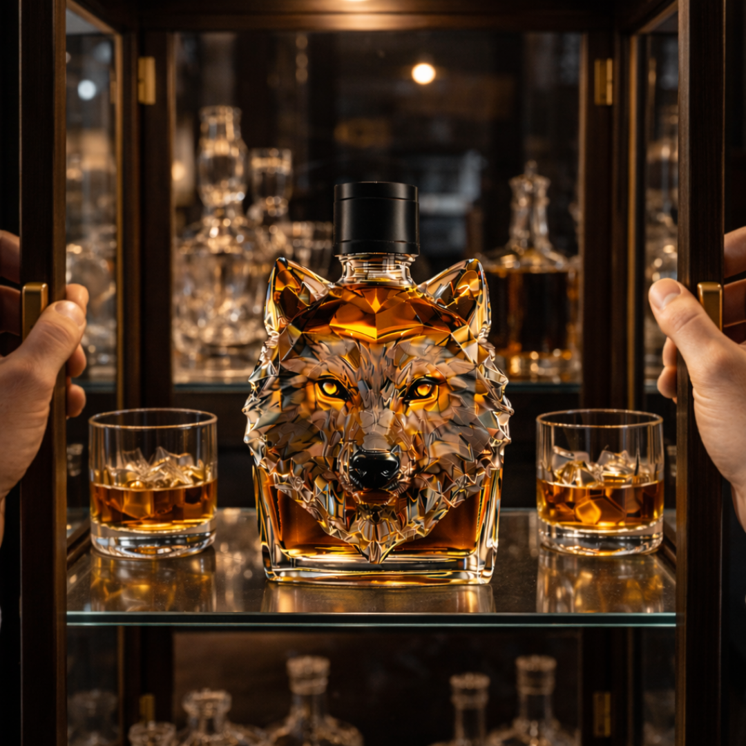 Décanteur de Whisky - Édition Loup