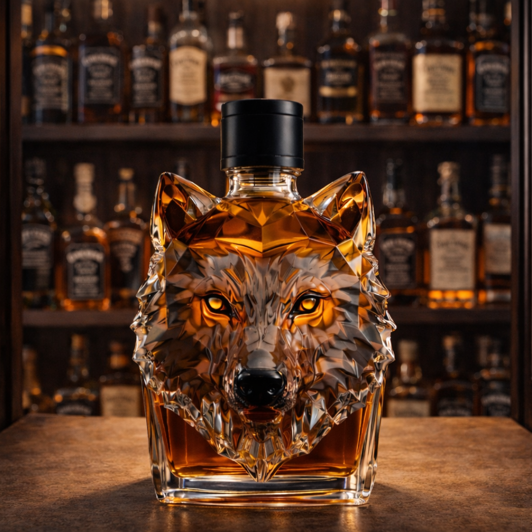 Décanteur de Whisky - Édition Loup