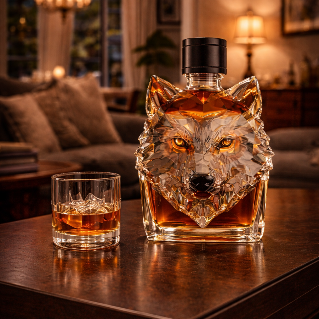 Décanteur de Whisky - Édition Loup