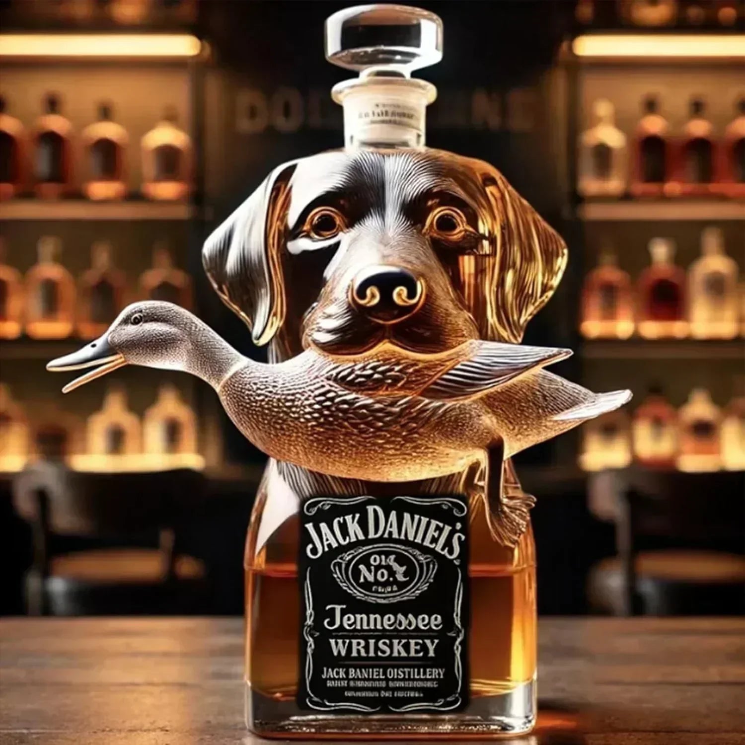 Décanteur de Whisky - Édition Canard Sauvage