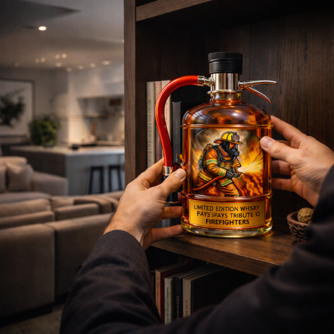 Décanteur de Whisky - Édition Extincteur