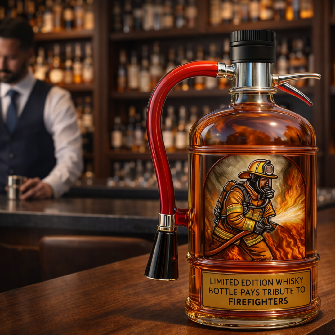 Décanteur de Whisky - Édition Extincteur