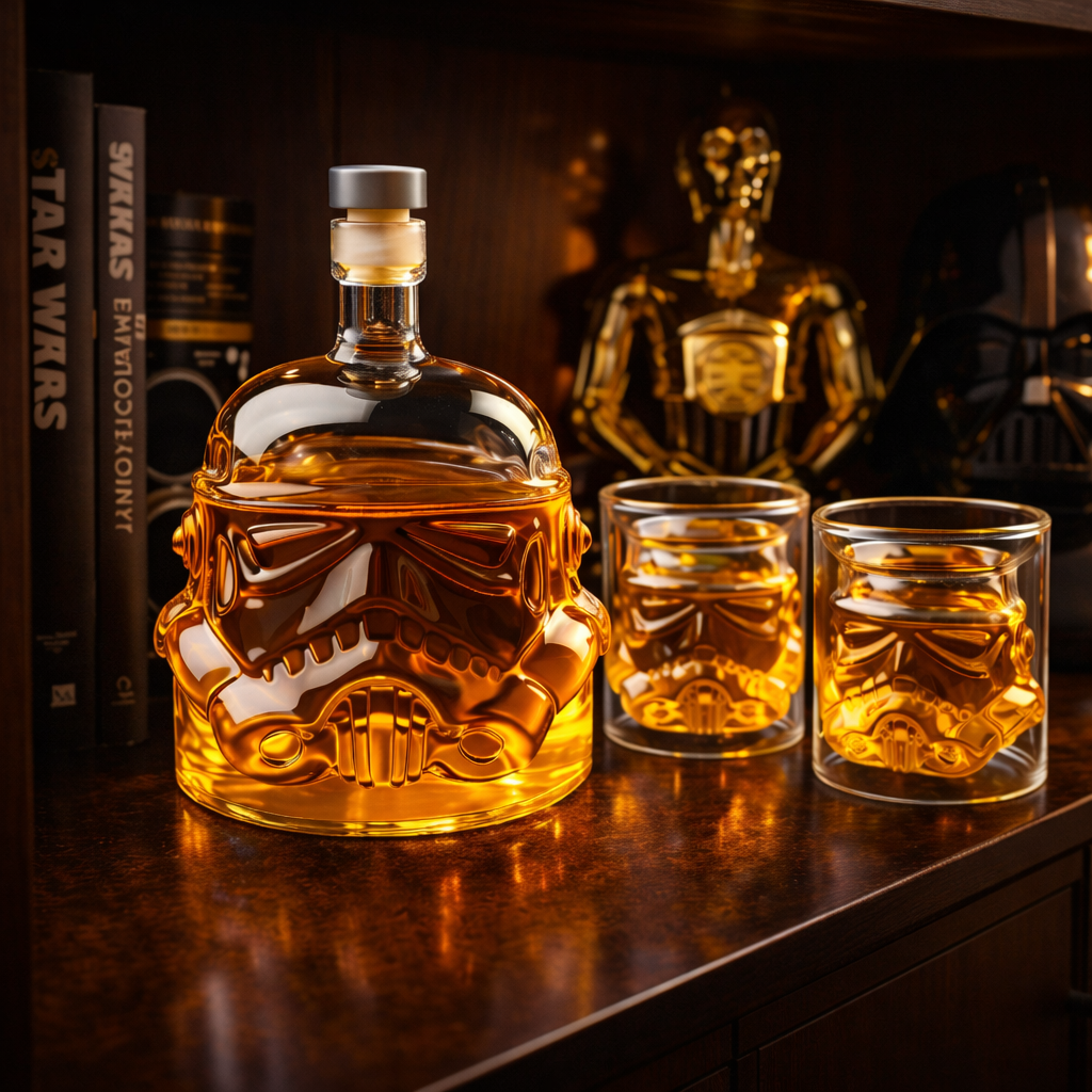 Décanter Whisky - Ensemble avec Décanter et Verres