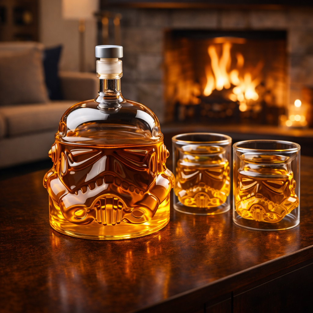 Décanter Whisky - Ensemble avec Décanter et Verres