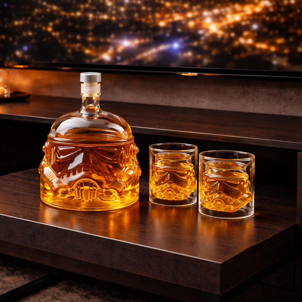 Décanter Whisky - Ensemble avec Décanter et Verres
