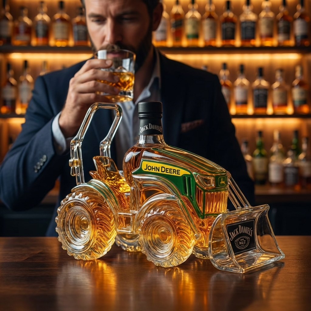Décanter de Whisky - Édition Tracteur
