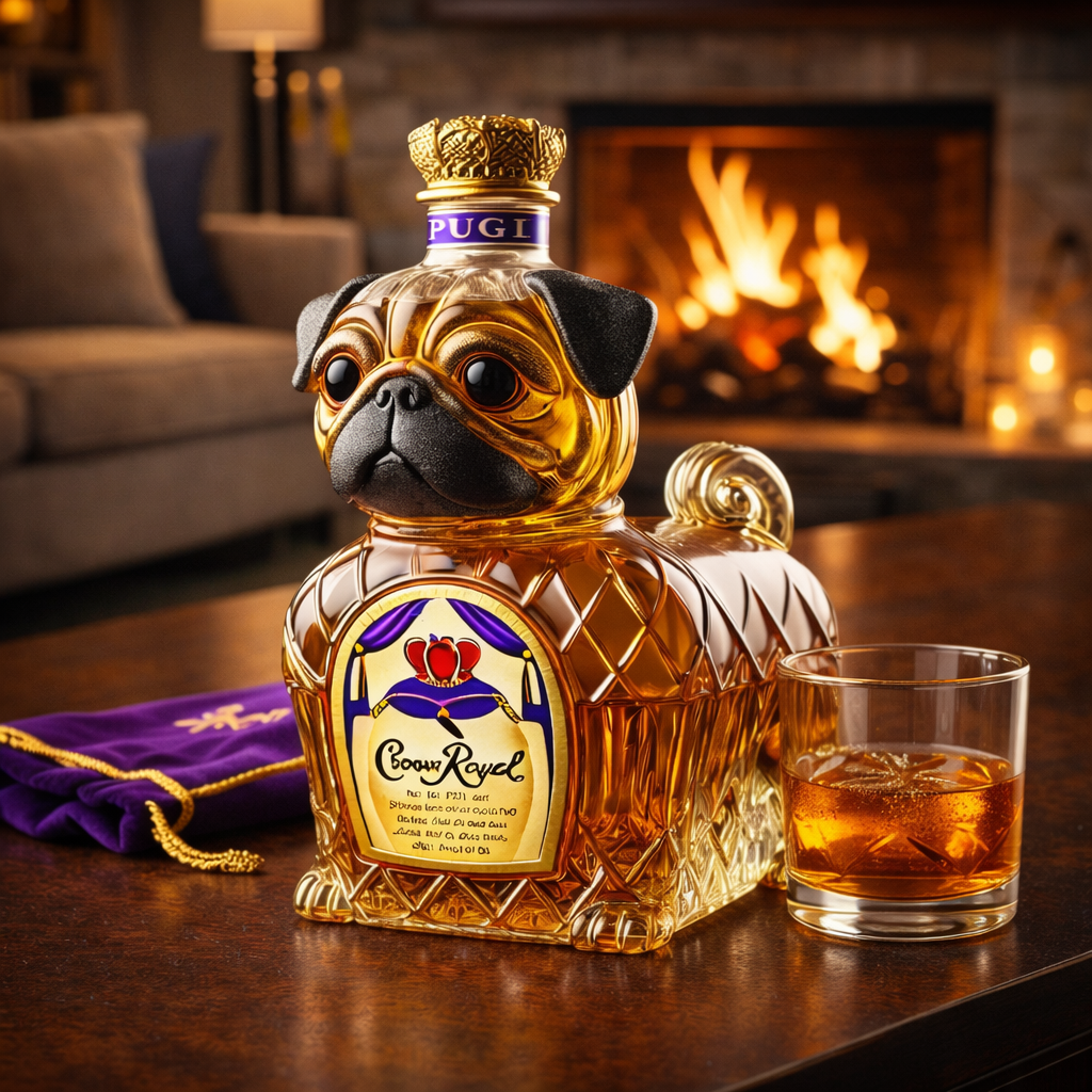 Carafe à Whisky - Édition Bulldog Français