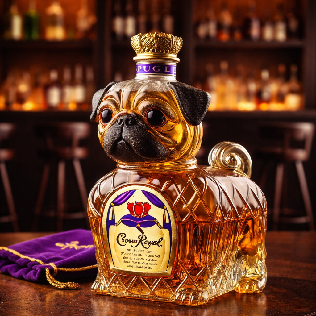 Carafe à Whisky - Édition Bulldog Français