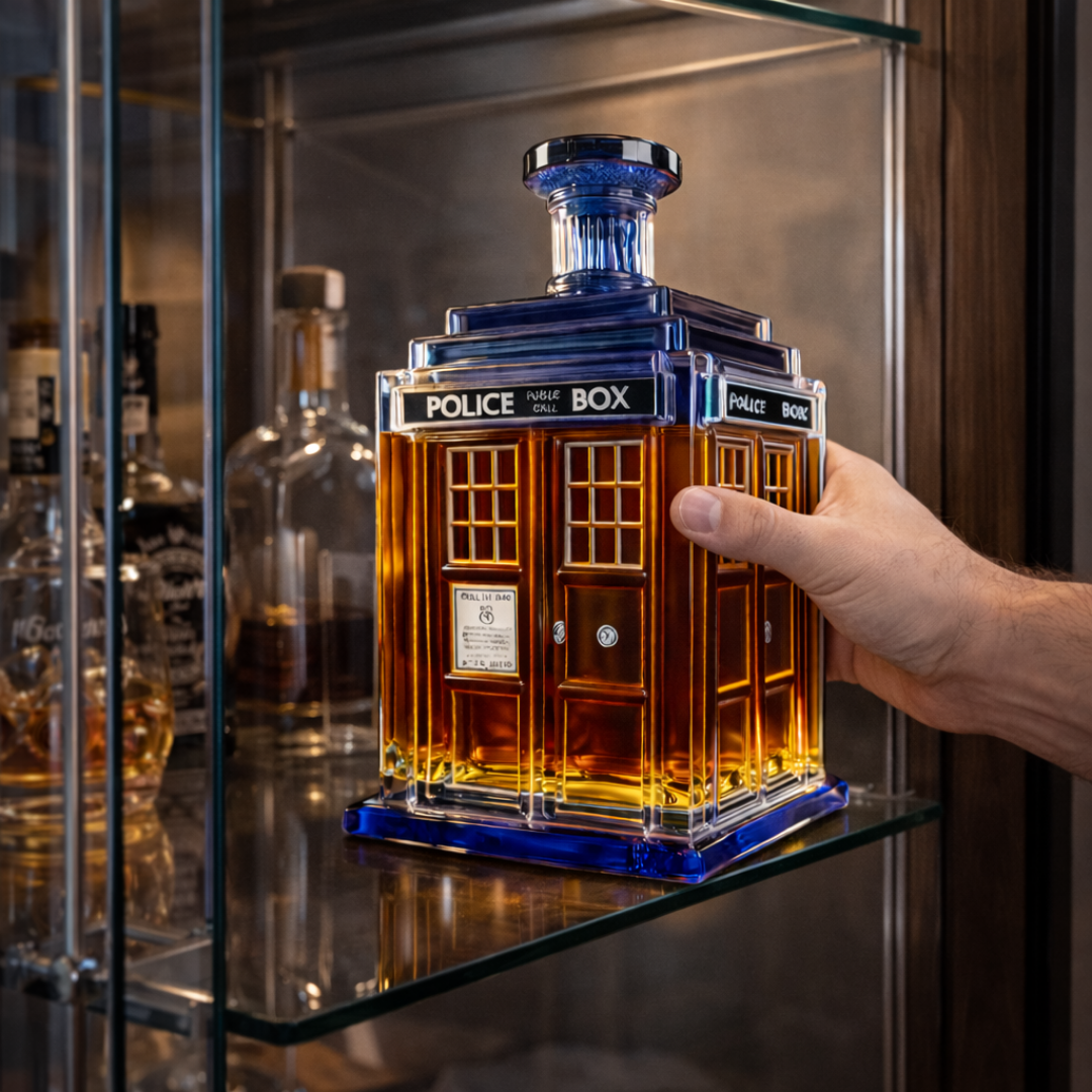 Décanteur de Whisky - Édition Boîte de Police