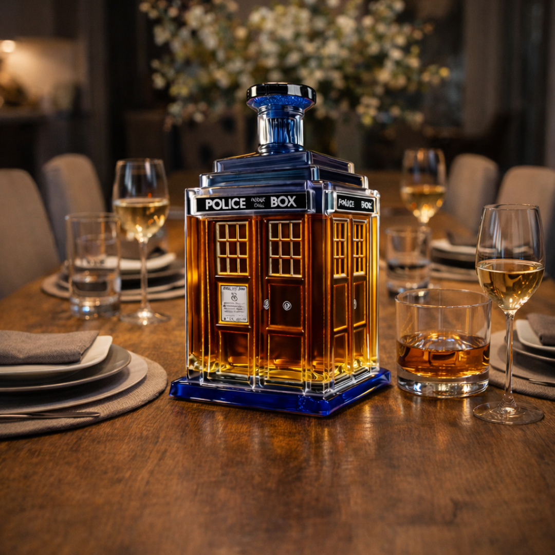 Décanteur de Whisky - Édition Boîte de Police