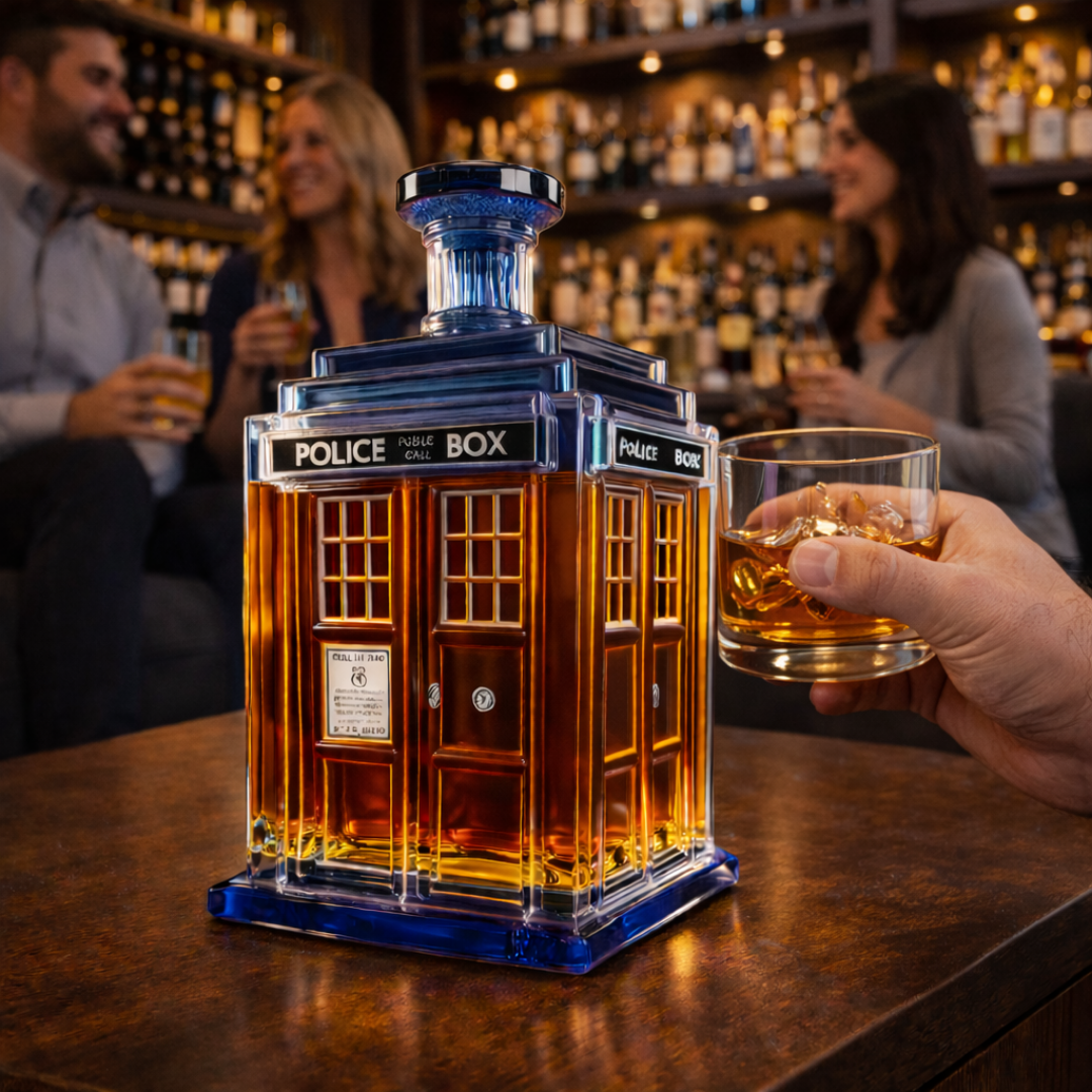 Décanteur de Whisky - Édition Boîte de Police