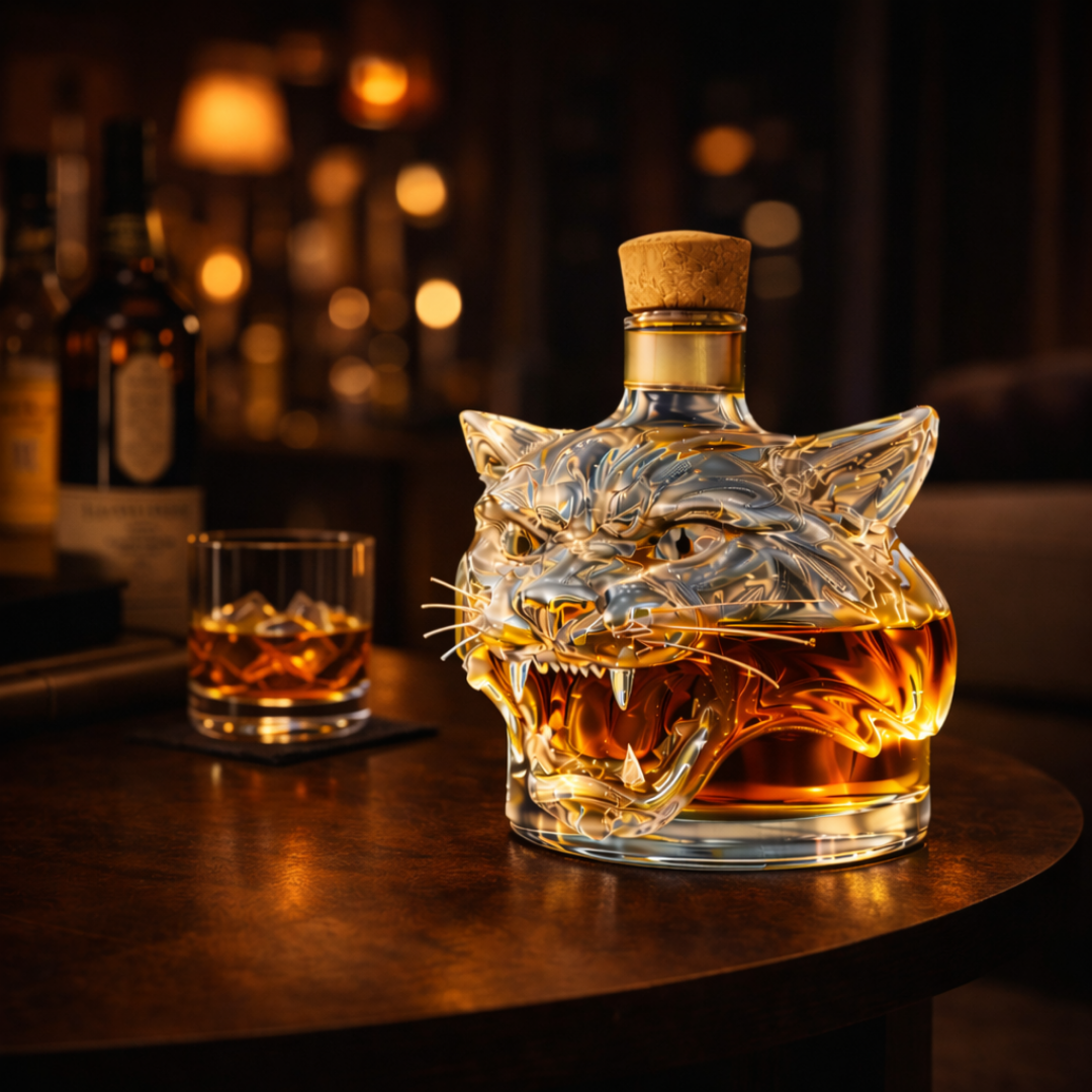 Décanteur de Whisky - Édition Tigre