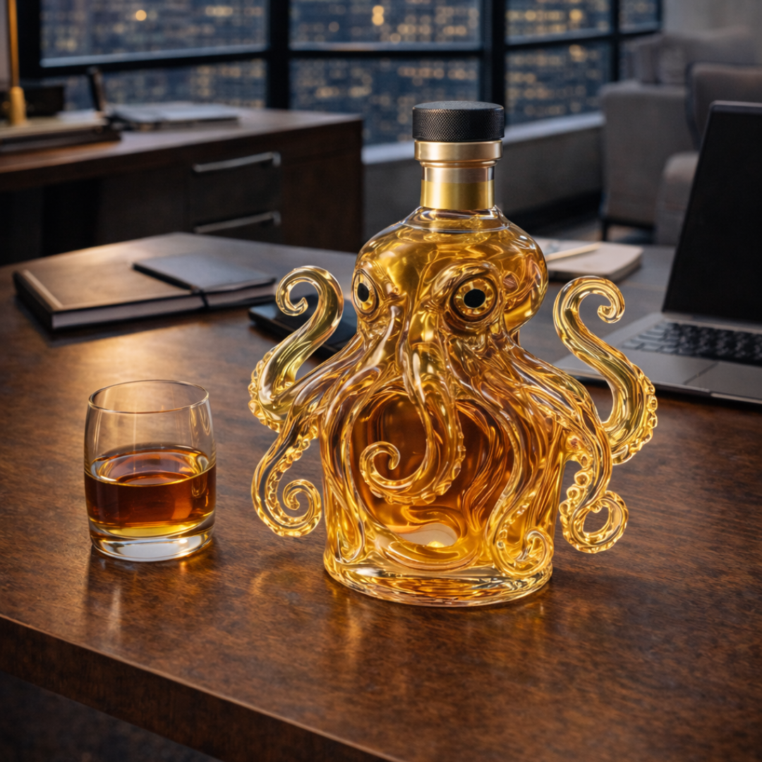 Décanteur de Whisky - Édition Pieuvre