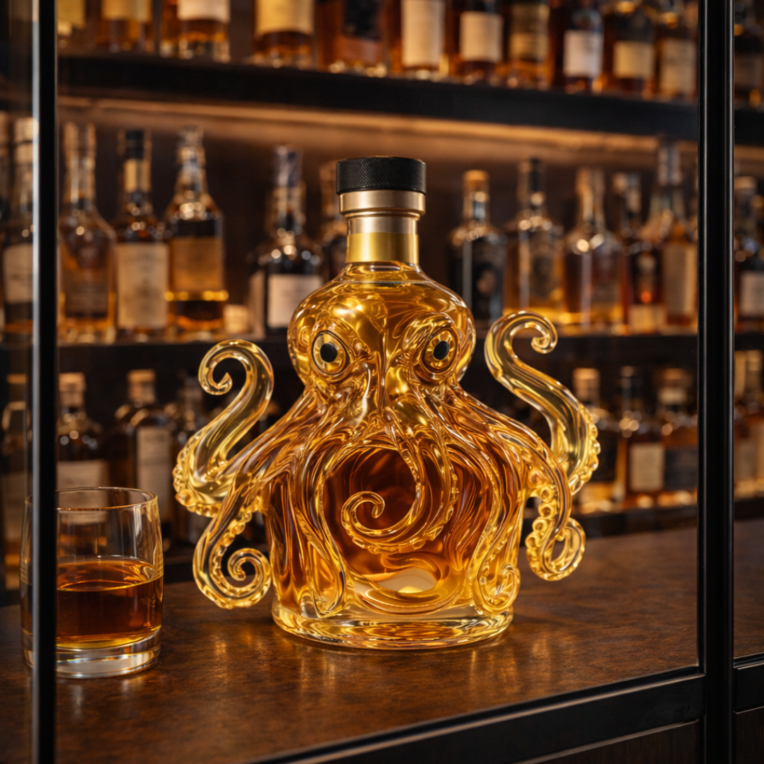 Décanteur de Whisky - Édition Pieuvre