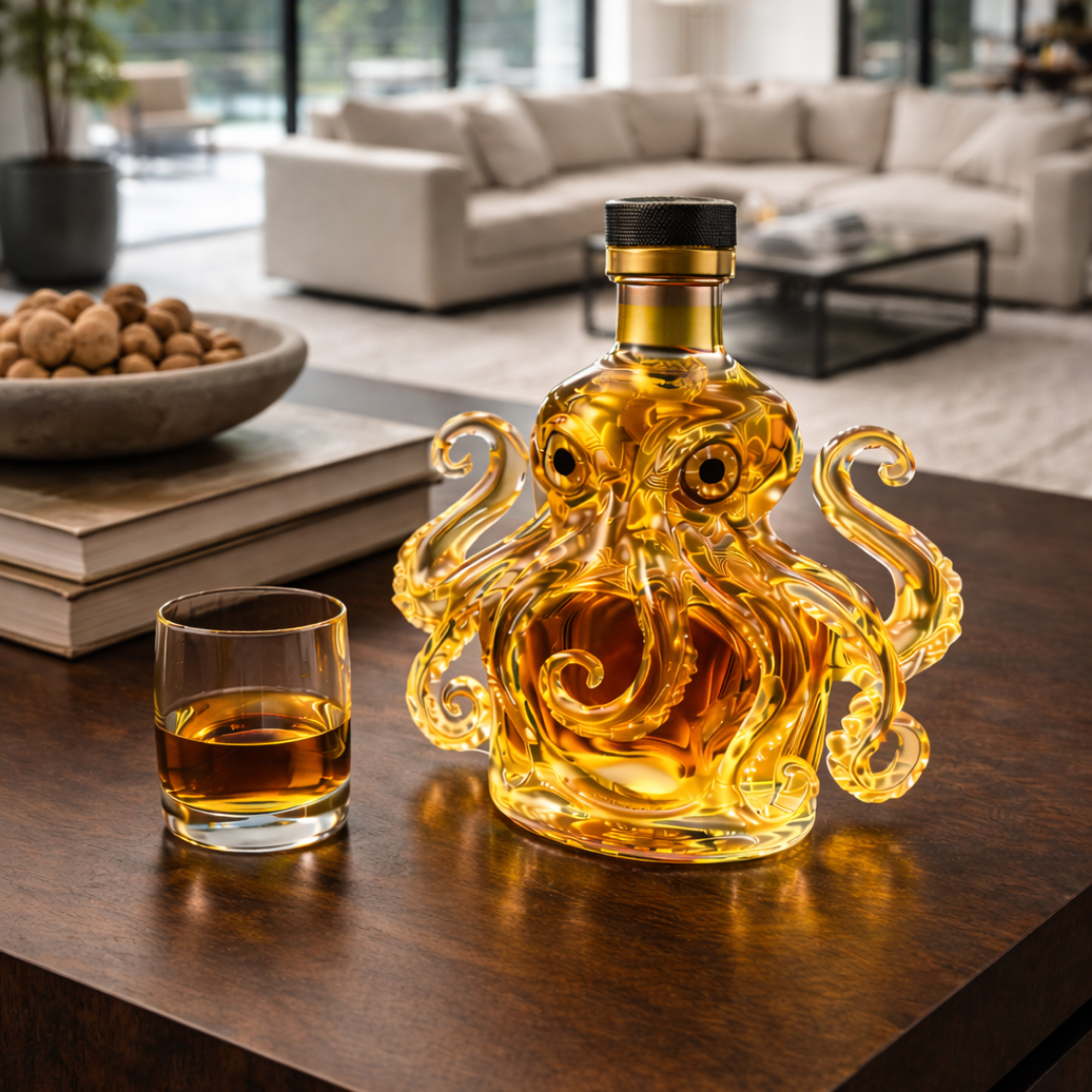 Décanteur de Whisky - Édition Pieuvre