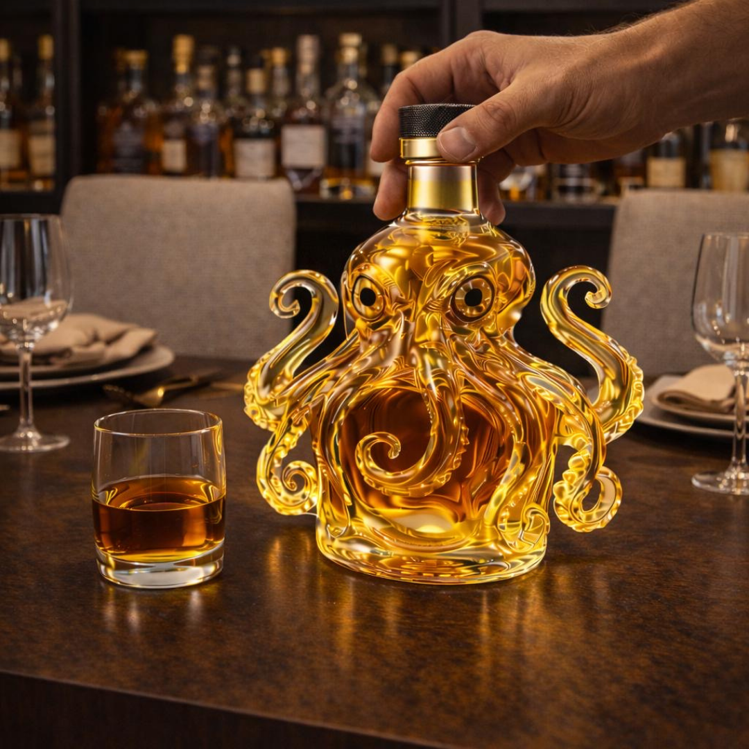 Décanteur de Whisky - Édition Pieuvre