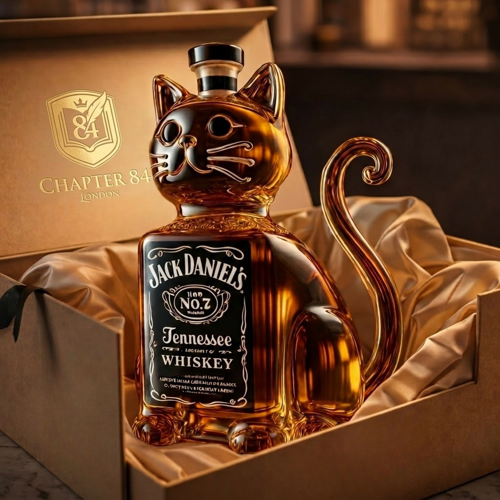 Décanteur à Whisky - Édition Chat