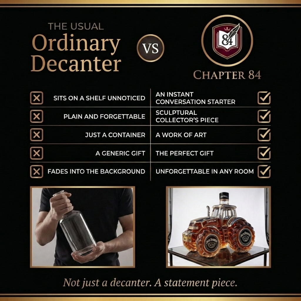Décanter de Whisky - Édition Tracteur