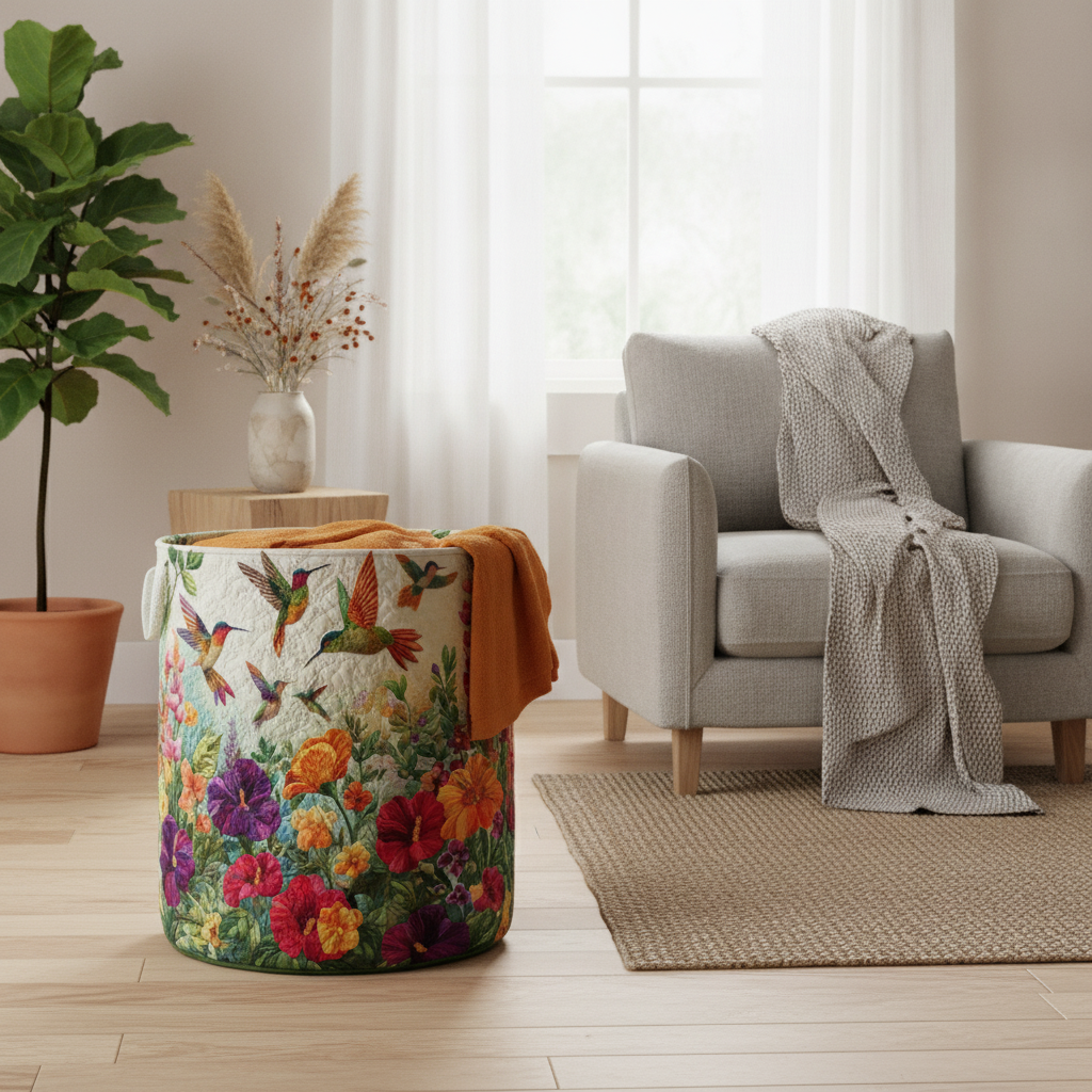 Panier à Linge Flutter en Bloom