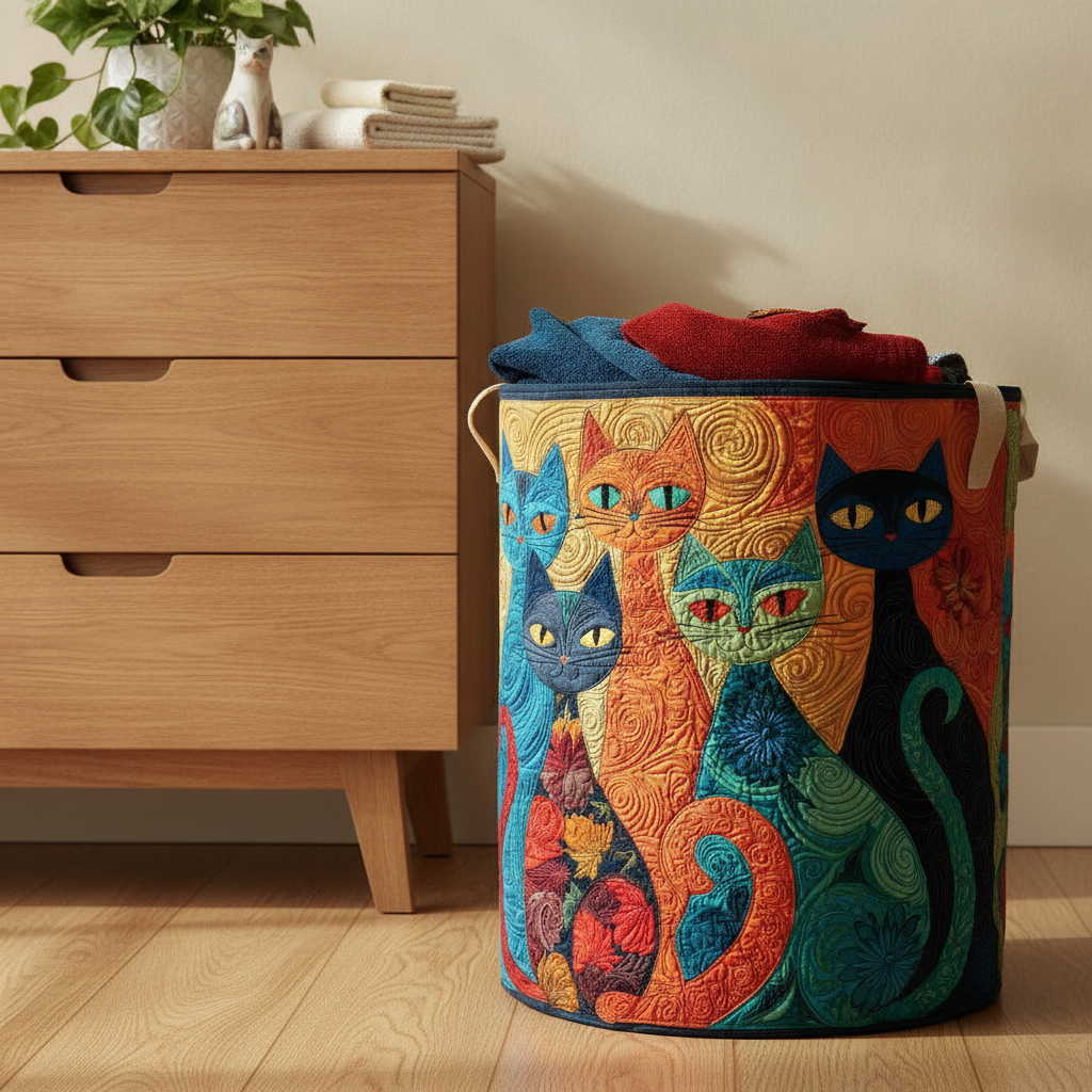 Panier à Linge Betoverde Katten