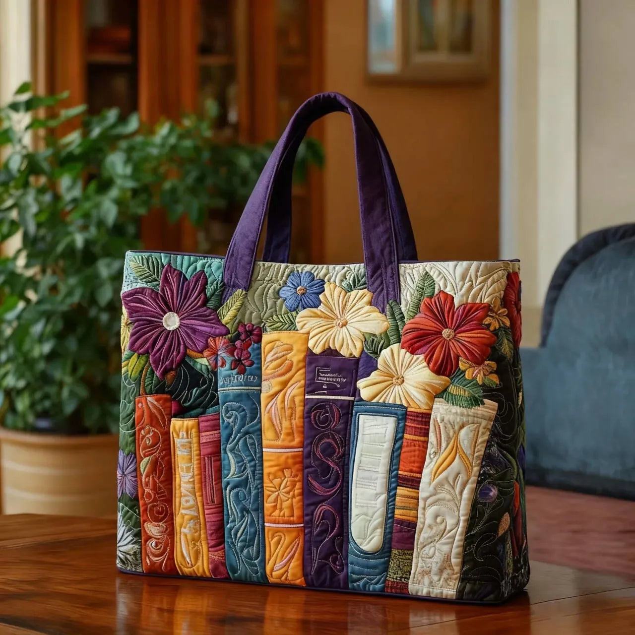 Sac fait main Amoureux des Livres