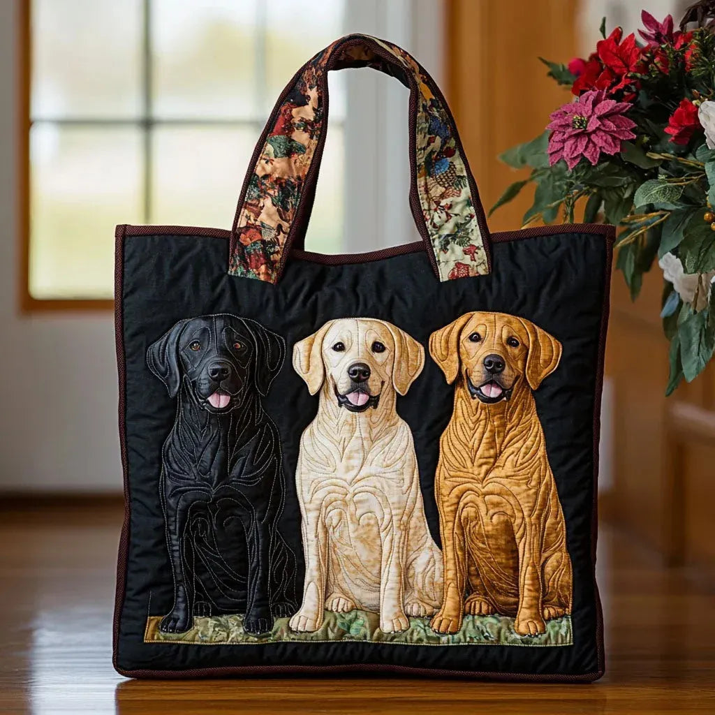 Sac fait main Trois Labradors